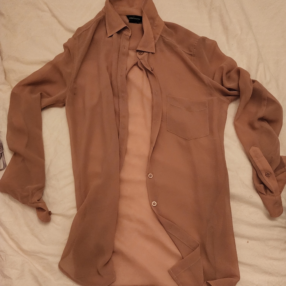 Anthropologie and aritzia blouse bundle